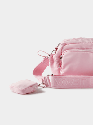 Women's Cotton On Pink Active Essentials Crossbody Bag