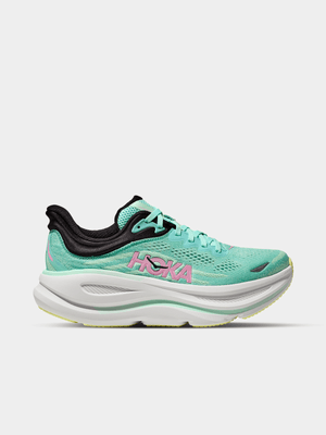 Womens Hoka Bondi 9 Blue Spark/Mint Fluorite Running Shoes