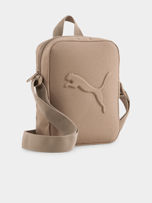 Puma Unisex Portable Buzz Taupe Crossbody Bag
