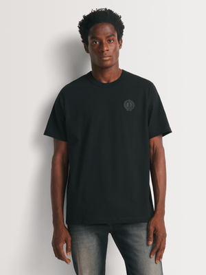 Fabiani Men's Black Crest T-shirt