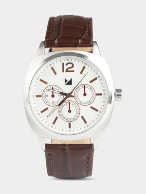 Men's Markham Classic Square GL Brown Watch