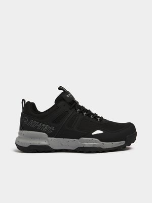Hi-Tec Mens Barchan Black/Grey Trail Running Shoes