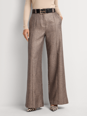 Luella Wide Leg Back Vent Pants