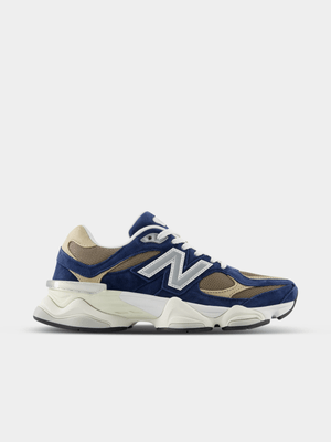 New Balance Men's 9060 Navy/Brown Sneaker