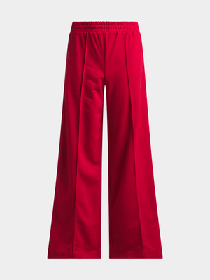 Girls Knit Love Fleece Wide Leg Joggers