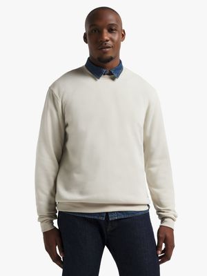 Men's Stone Basic Sweat Top