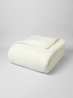 Luxury Mink Blanket White 200x240