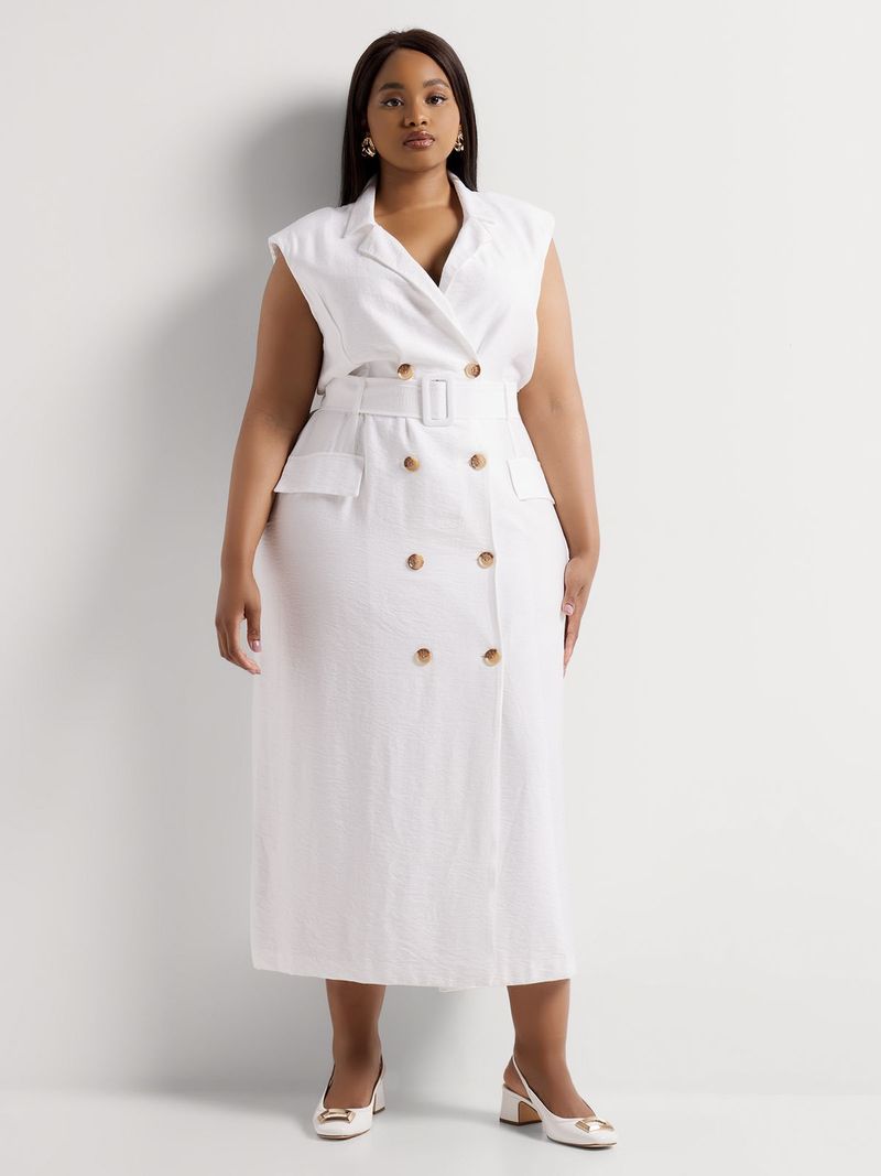 Belted Textured Trench Dress - Bash.com Belted Textured Trench Dress - Bash.com