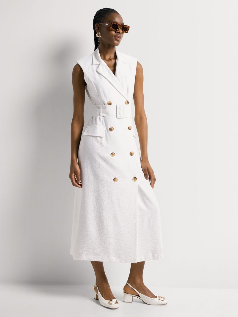 Belted Textured Trench Dress - Bash.com Belted Textured Trench Dress - Bash.com