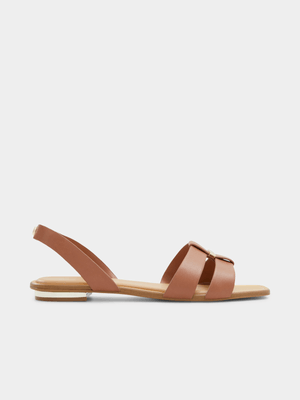 Women's Aldo Cognac BALERA Flat Sandals