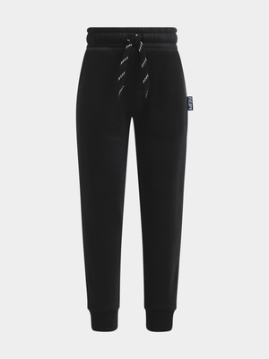 Exact Older Boy's Black Joggers