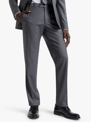 Fabiani Men's Grey Wool Suit Trouser