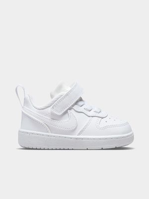 Nike Junior Infant Court Borough Low White Sneakers