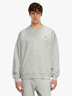 Men's Diesel Grey S-Rob-Doval-Pj SweatShirt
