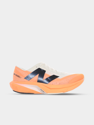 New Balance Womens Fuelcell Rebel v4 Hot Mango Running Shoes