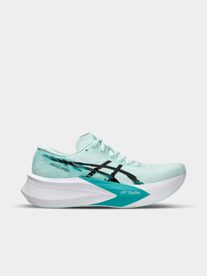 Asics Womens Magic Speed 4 Soothing Sea/Black Running Shoes