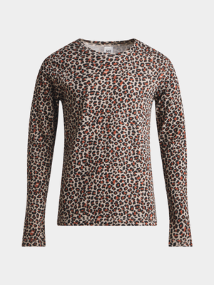 Jet Older Girls Animal Print T-Shirt