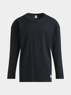 Jet Older Boys Black T-Shirt