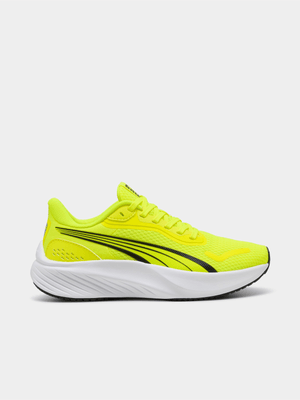 Junior Puma Pounce Lite Lime/White Sneaker