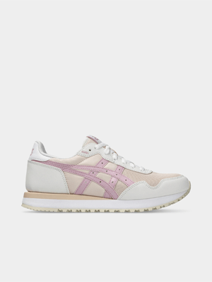 Women's Asics Tiger Runner II Grey/Pink Sneaker