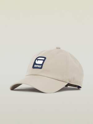 G-Star Men's Avernus Burger Beige Baseball Cap