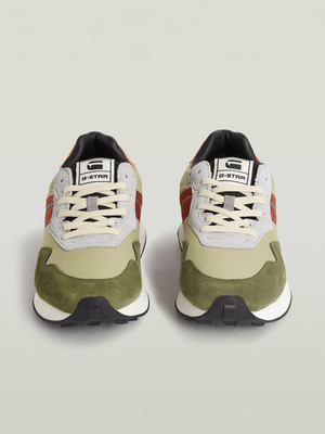 G-Star Men's Abner Runner Low Olive/Grey Sneakers