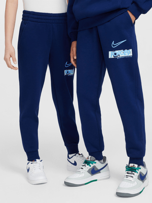 Nike Boys Erling Haaland Club Fleece Blue Void Jogger