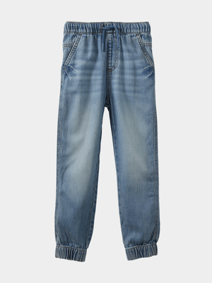 Cotton On Kids Boy Blue Will Cuffed Pants