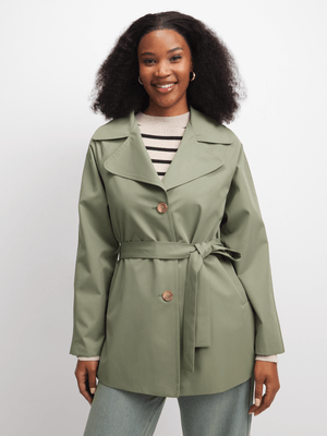 Jet Women's Fatigue Trench Coat