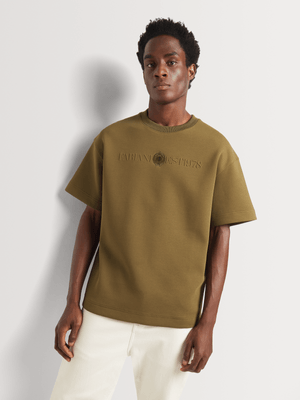 Fabiani Men's Fatigue Oversized Pique T-shirt