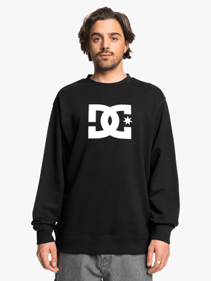 Men's DC Black Star Pullover Sweater