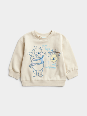Jet Toddler Girls Almond Milk Winnie The Pooh Active Top