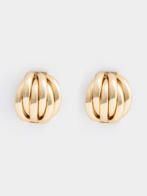 The FIX Women's Gold Hoop Earrings