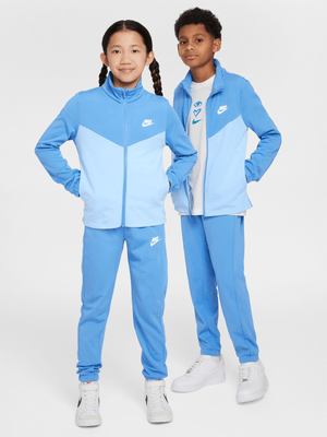 Nike Junior Sportswear Polyester Blue Beyond Tracksuit