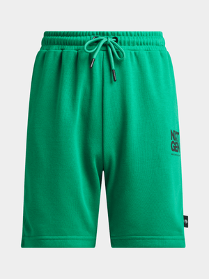 TS Boys Next Generation Fleece Green Shorts