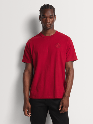 Fabiani Men's Red T-shirt