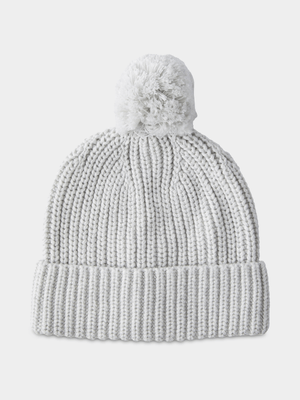 Cotton On Baby Grey Conrad Beanie