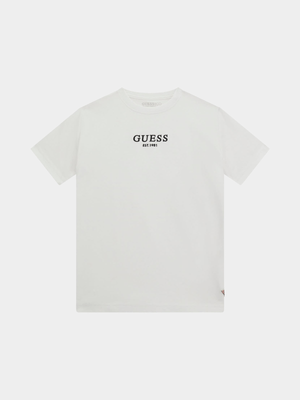 Junior Boy Guess Short Sleeve T-Shirt