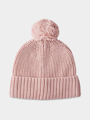 Cotton On Baby Pink Conrad Beanie
