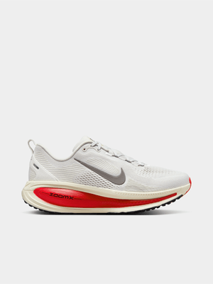 Nike Mens Vomero 18 Grey/Red Running Shoes