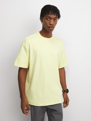 Redbat Classics Men's Embossed Yellow T-shirt