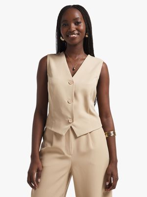 Exact Women's Natural Waistcoat