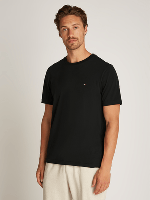 Men's Tommy Hilfiger Black Essential Reg Fit Solid T-Shirt