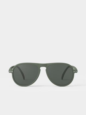 IZIPIZI  #I Sun Kaki Green +0 Sunglasses