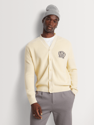 Men's Markham Ecru Cardigan