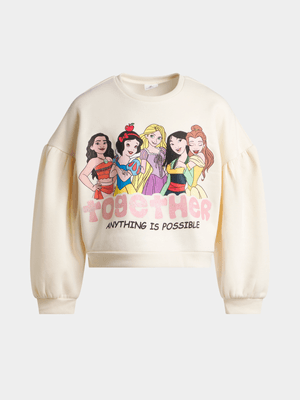 Jet Older Girls Almond Princesses Cropped Active Top