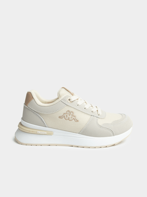 Women's Kappa Jazz DL Beige/White Sneaker