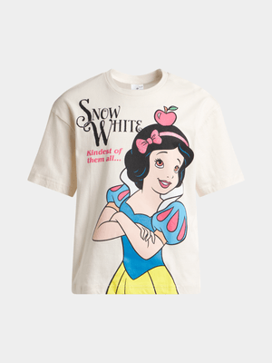 Jet Older Girls Snow White Oversize T-Shirt