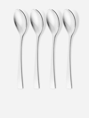 Contemp Cutlery Teaspoon Set Of 4 Silver
