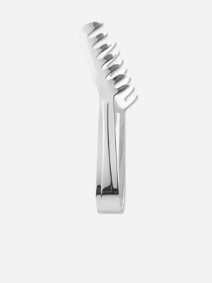 Contemp Cutlery Serving Tong Silver